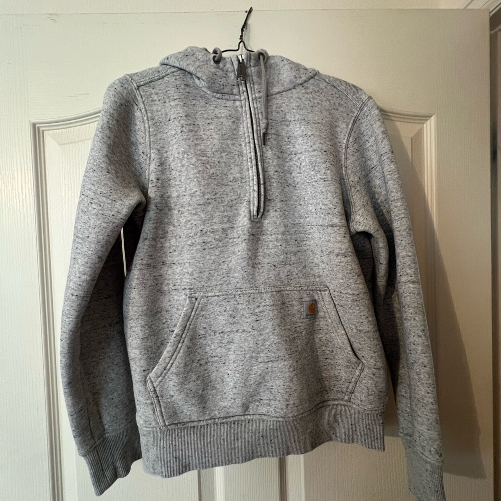 Carhartt 1/4 sweatshirt like new wore a few times.